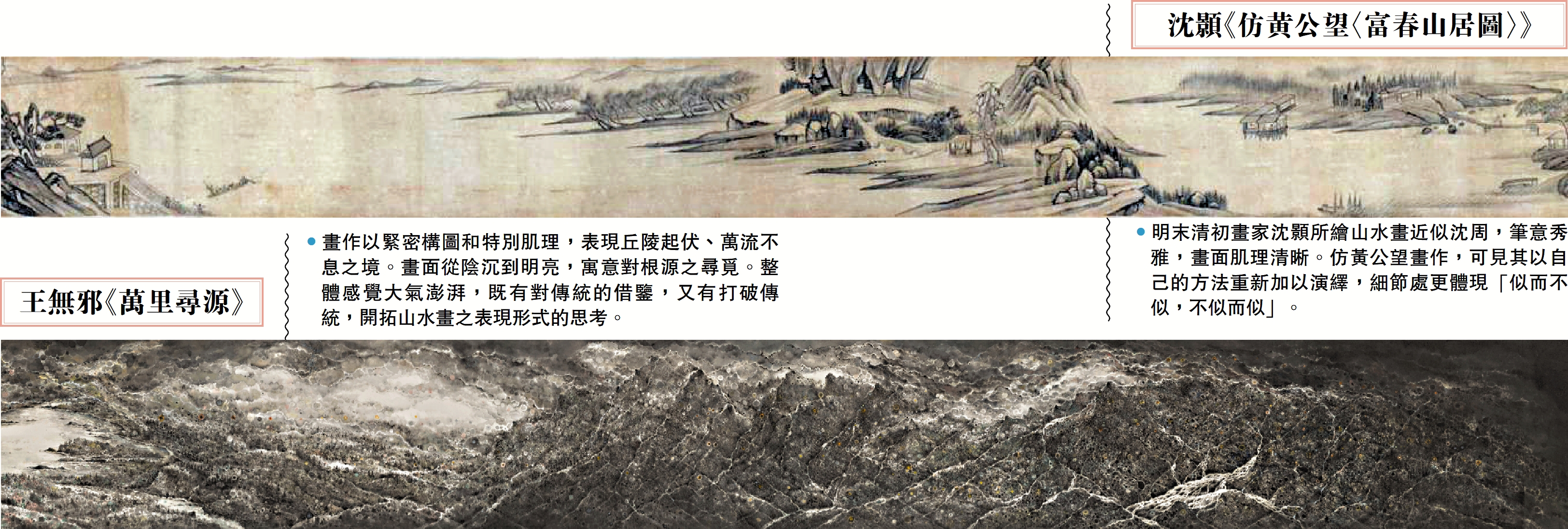 　　圖：王無邪《萬里尋源》