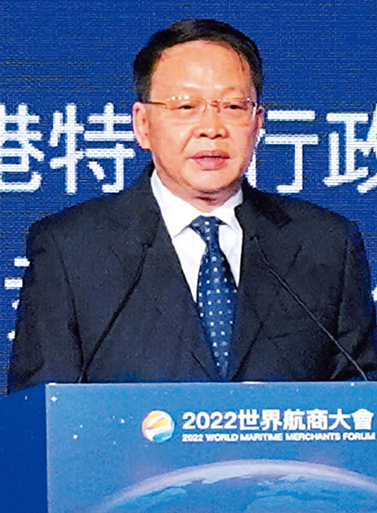 　　圖：中聯辦副主任尹宗華。