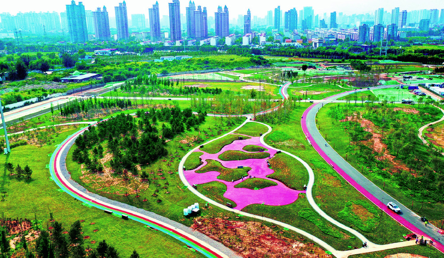 　　圖：東垣古城遺址公園。