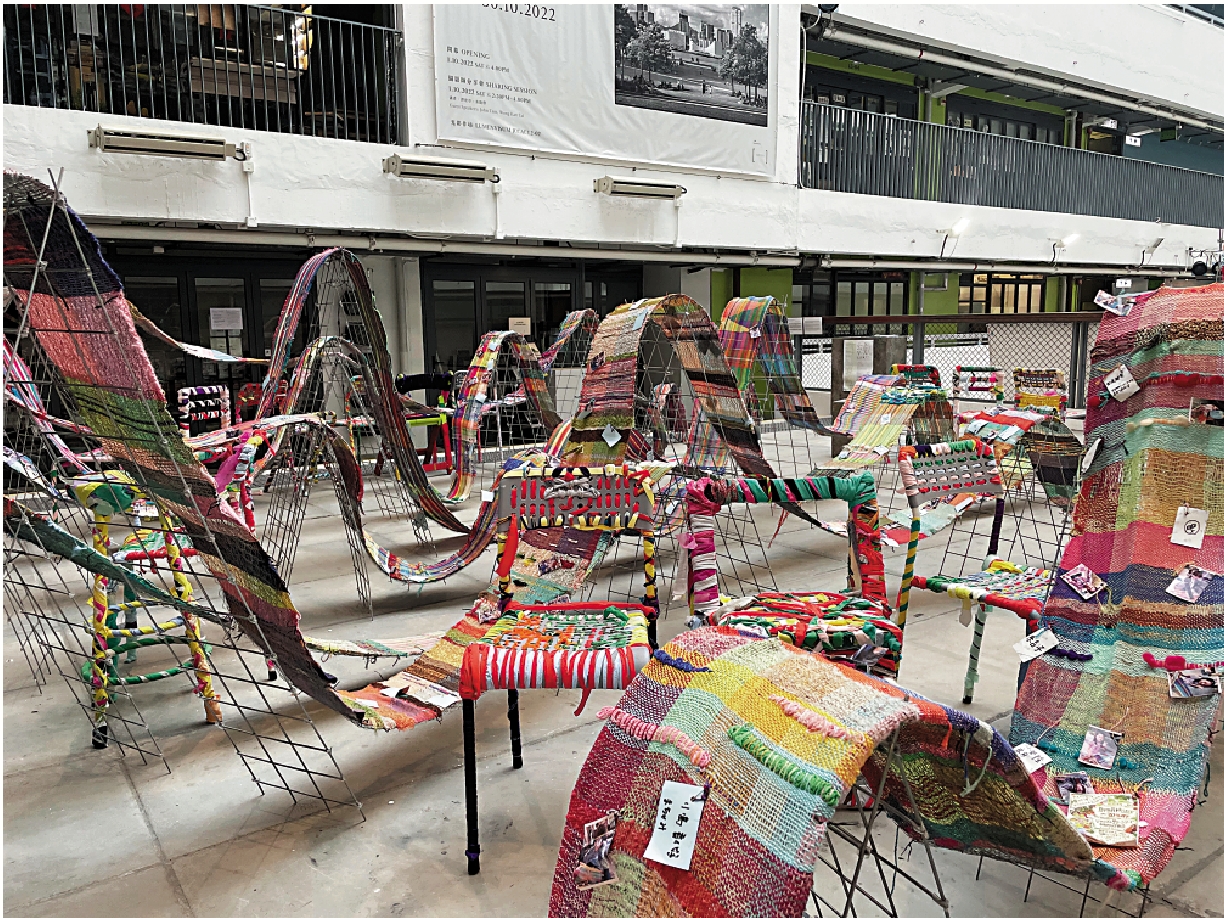 　　圖：東山高志的「海嘯手藝」作品。