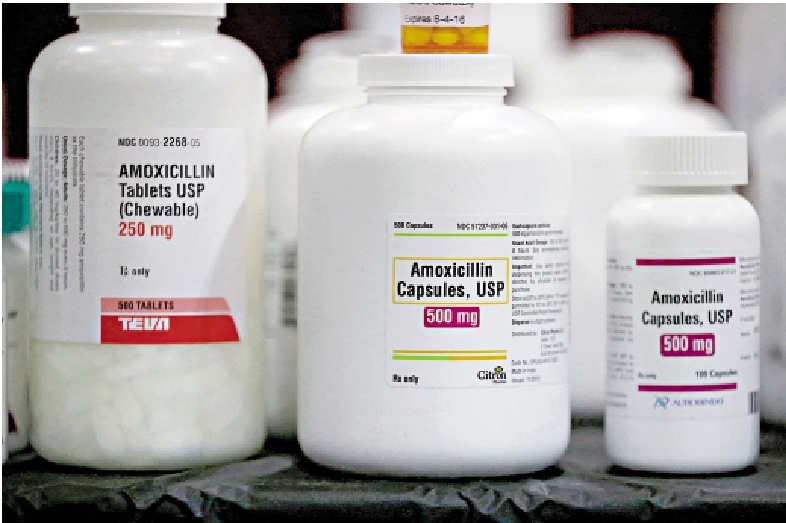 　　圖：美歐多國出現阿莫西林等抗生素短缺。\路透社