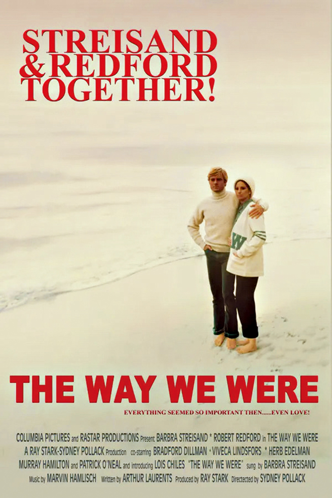 圖:《往日時光》(The Way We Were,又譯《往日情懷》、《俏郎君》)電影海報。\資料圖片