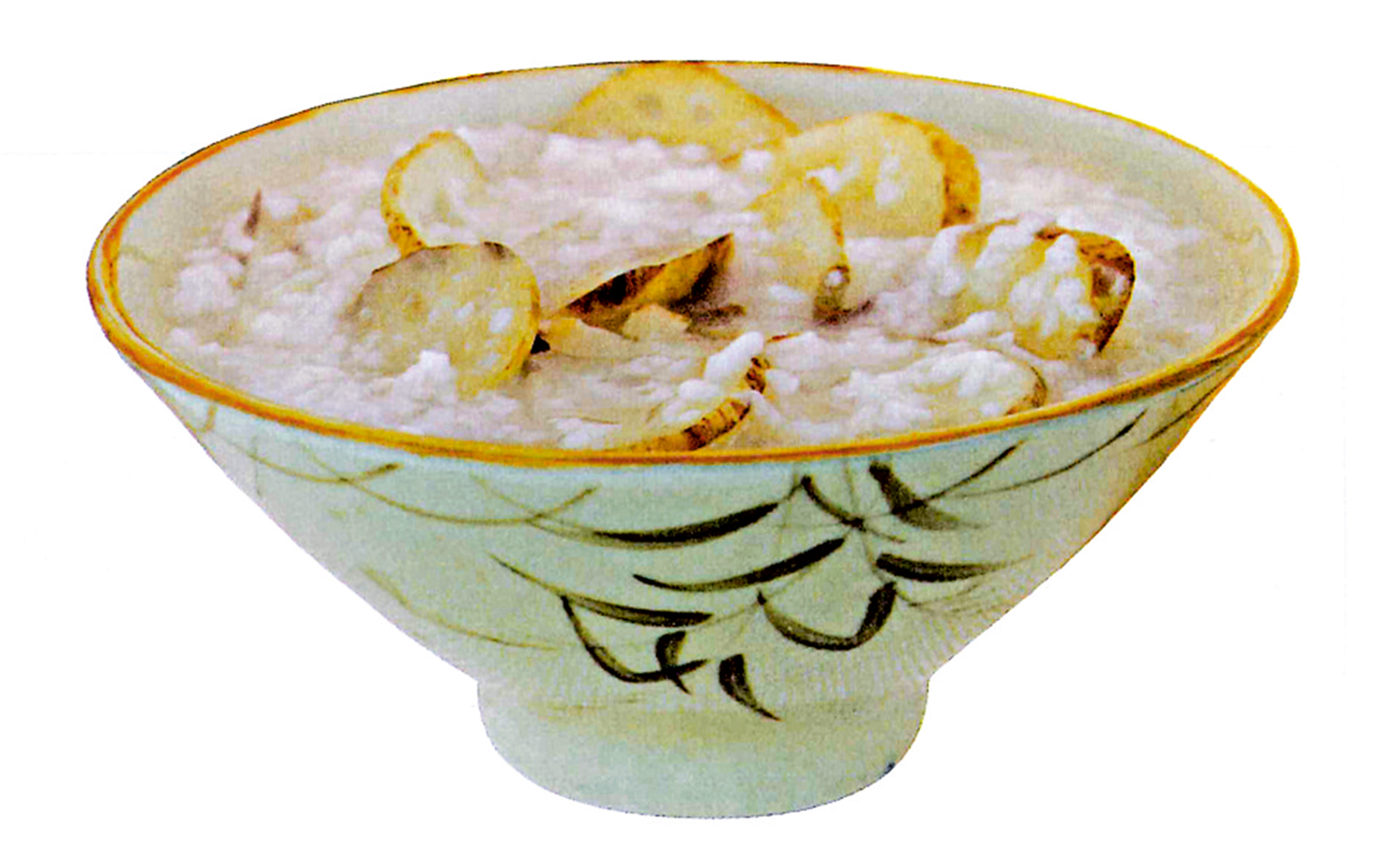 　　圖：蓮藕粥開胃養血。