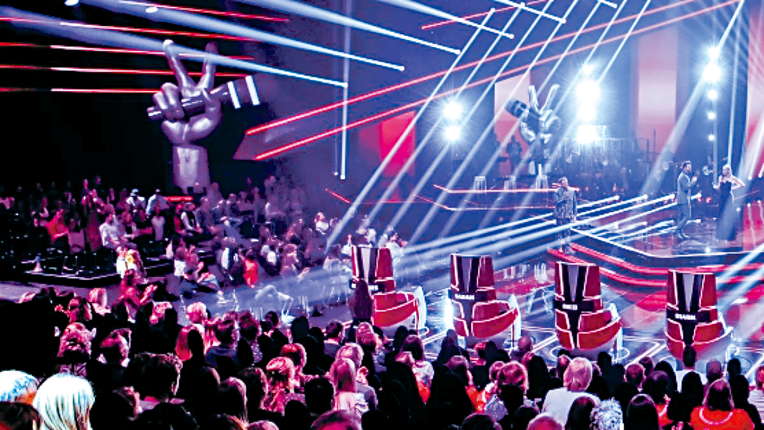 　　圖：中國好聲音的創意源於「荷蘭好聲音」。