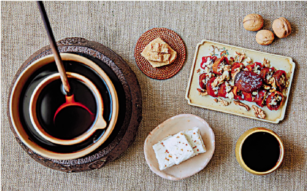 　　圖：茶食搭配有講究。 資料圖片