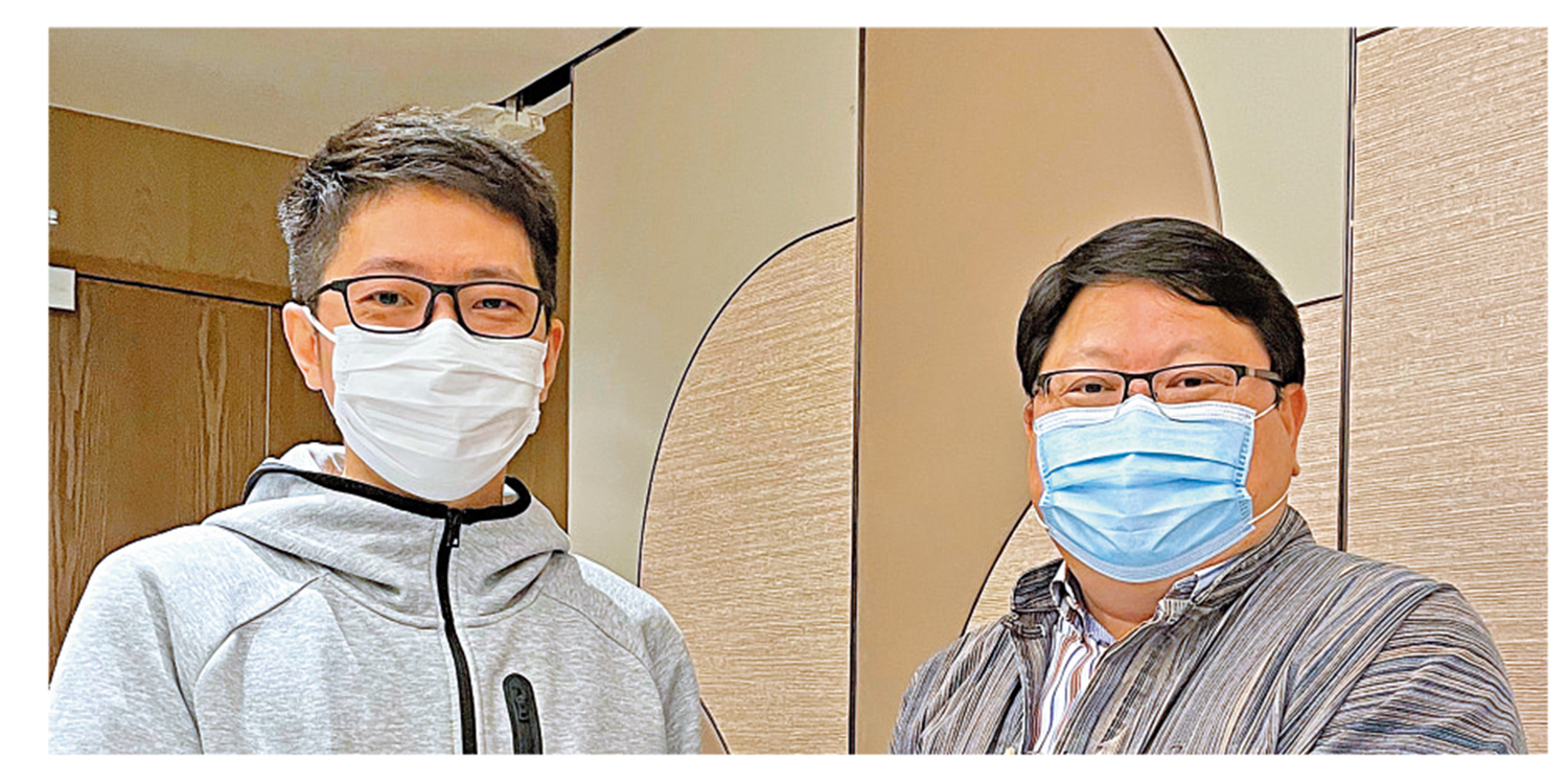 　　圖：張凱博士（左）及梁美儀教授認為，該項研究能為香港管控微塑膠污染提供新思路。