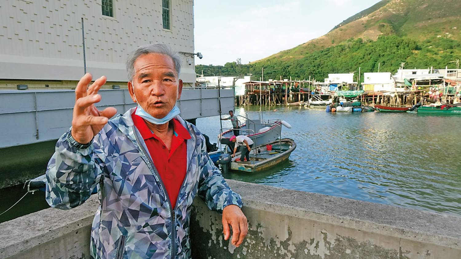 　　圖：叉叔說內灣養殖前景不佳，應向深海養殖方面發展。
