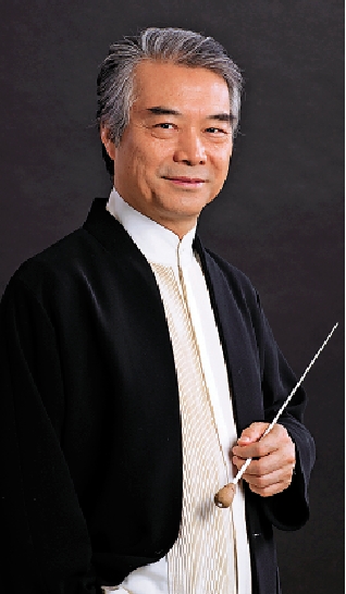 　　圖：香港中樂團藝術總監閻惠昌擔任音樂會指揮。