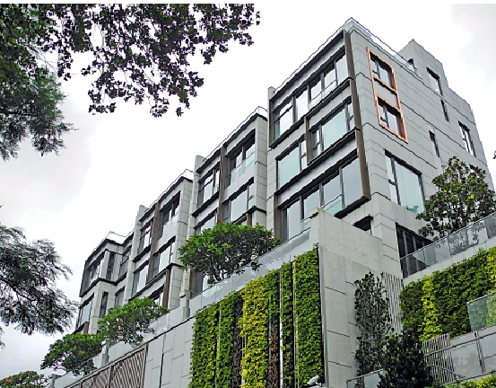 　　圖：淺水灣南灣道39號物業現時外觀。