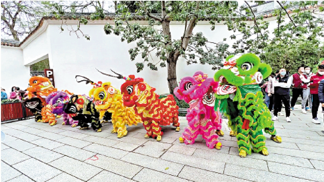 　　圖：雄獅少年在活動中表演。