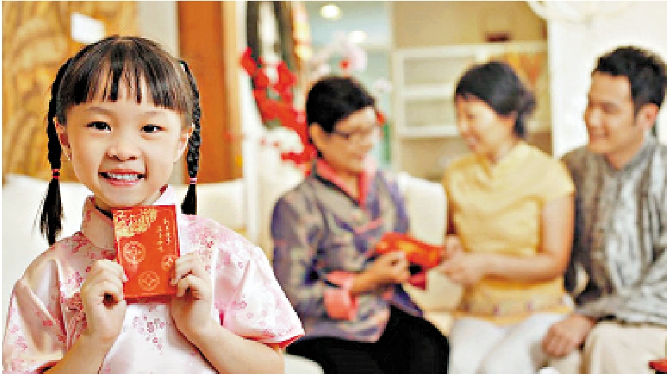 　　圖：「人日」有「人人生日」的意義，拆利是成了一項應節儀式。