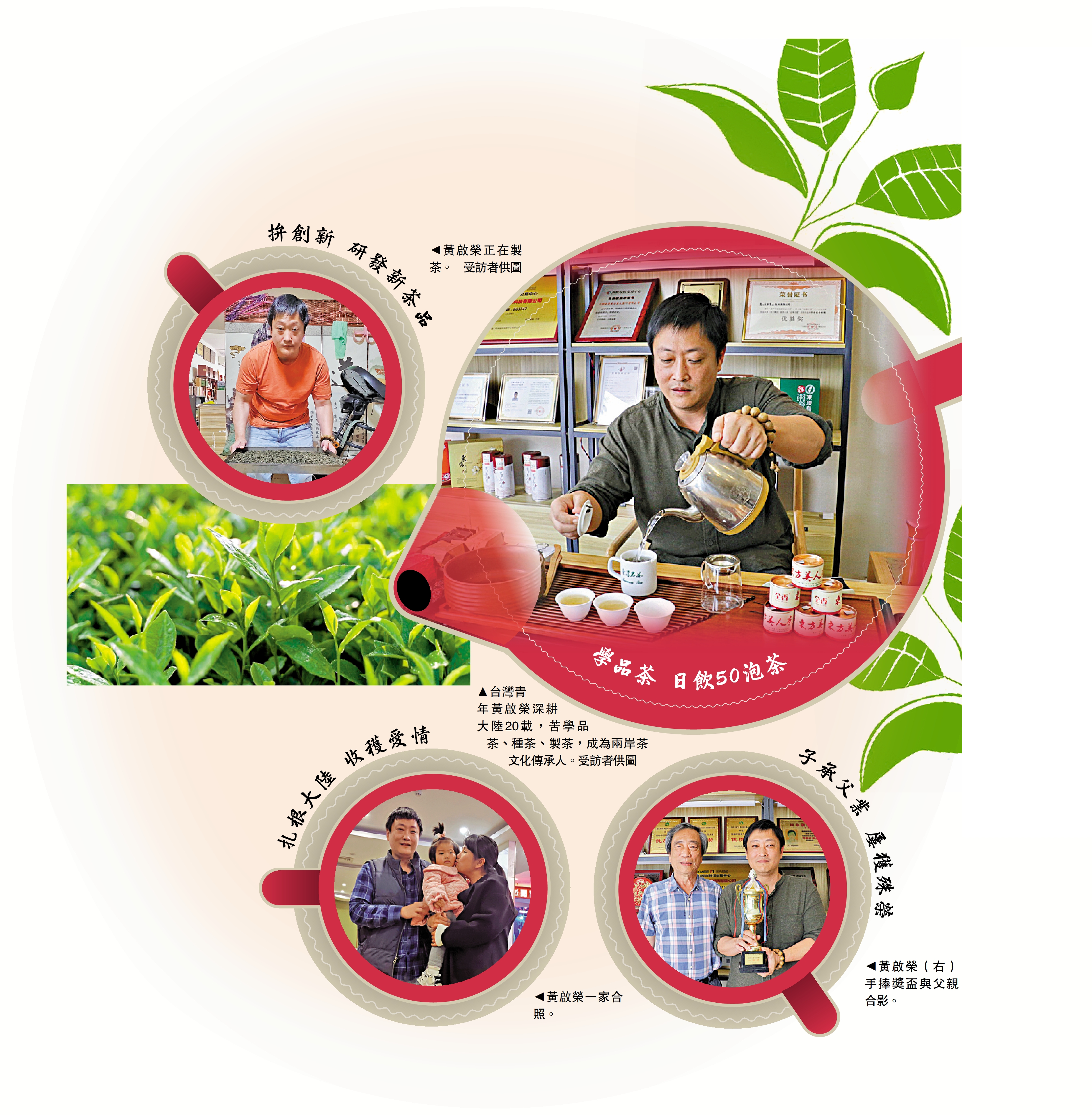 　　圖：學品茶 日飲50泡茶