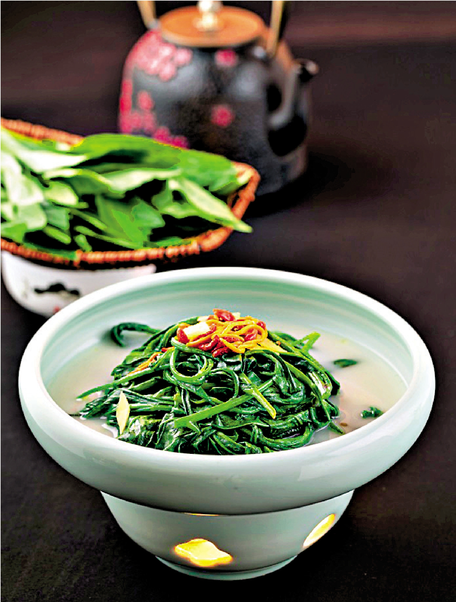 　　圖：受惠大陸優惠政策，台商在大陸發展農業。圖為廣東台商種植的富貴菜大受歡迎。