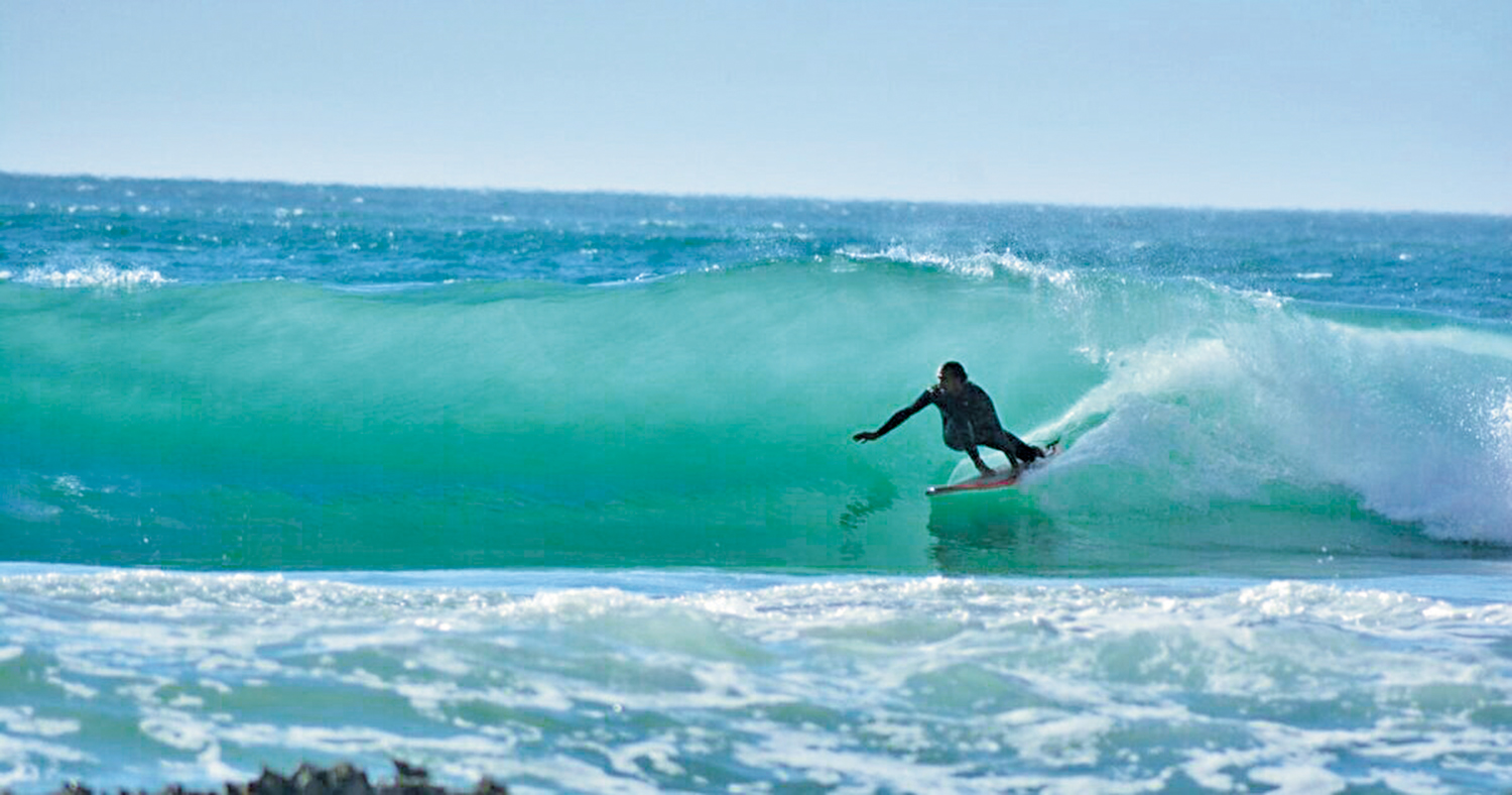 　　圖：摩洛哥的西迪伊夫尼是衝浪勝地之一。\資料圖片