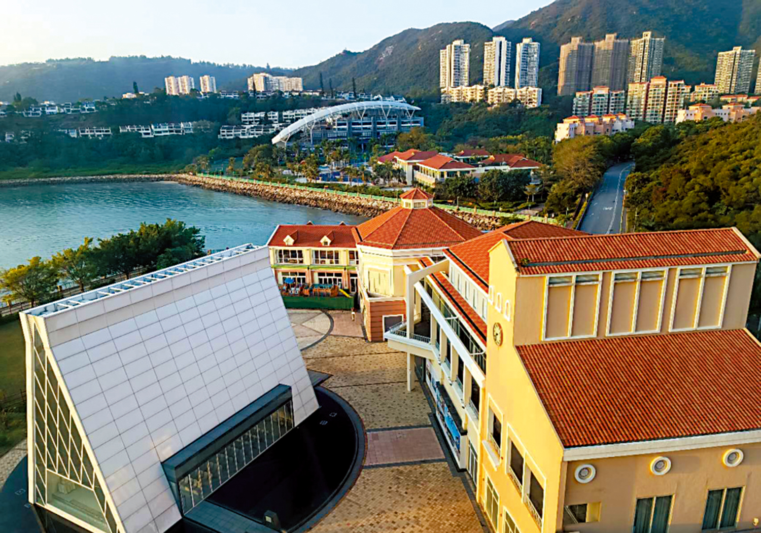 　　圖：愉景灣一景。\作者供圖