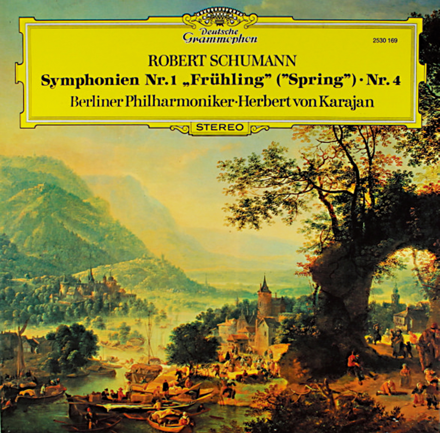 　　圖：「碟中畫」舒曼《第一號「春天」交響曲》&《第四號交響曲》／《萊茵河流域的理想風景》