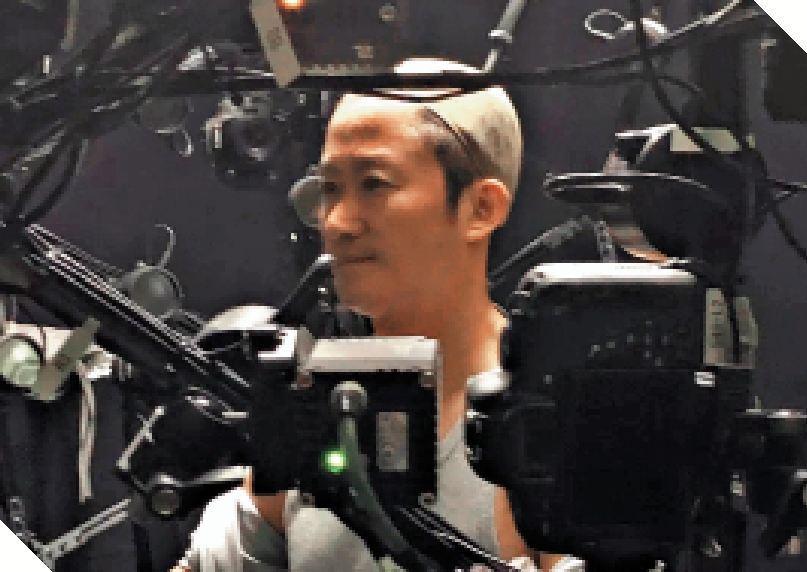 　　圖：吳京以「抗齡特效」呈現年輕時的模樣。\網絡圖片