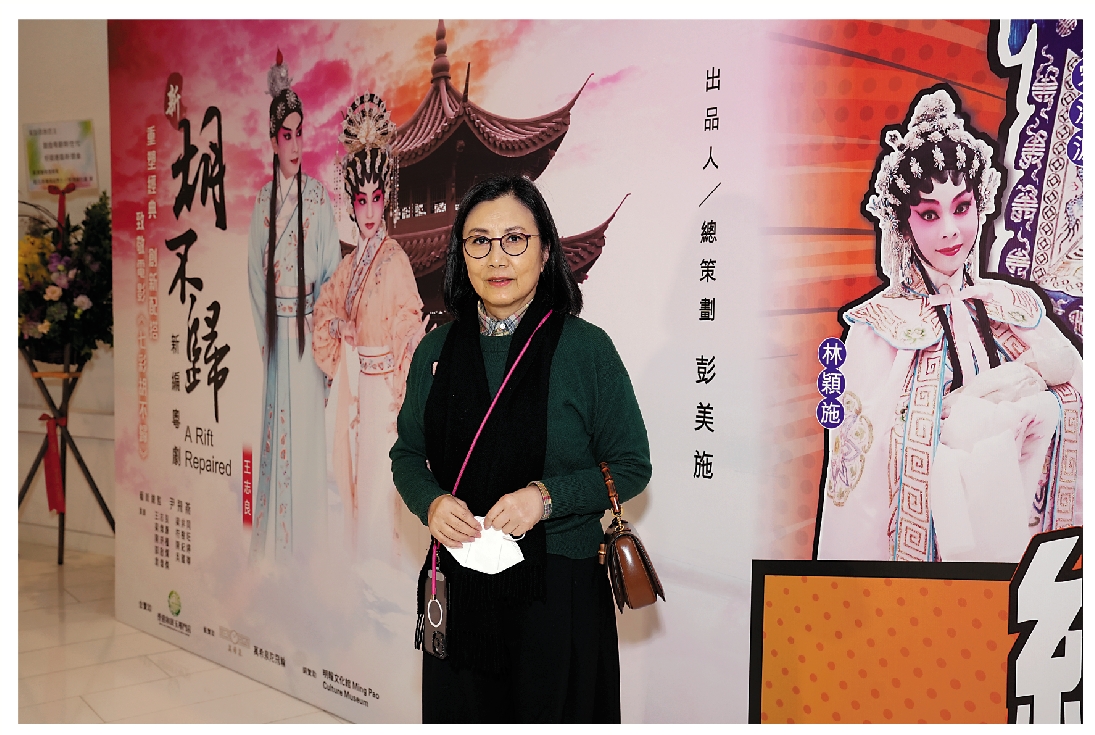 　　圖：汪明荃對後輩愛護有加。