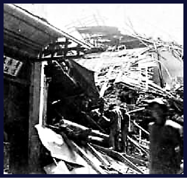 　　圖：一九一八年汕頭大地震，香港亦有強烈震感，不少建築物受損。