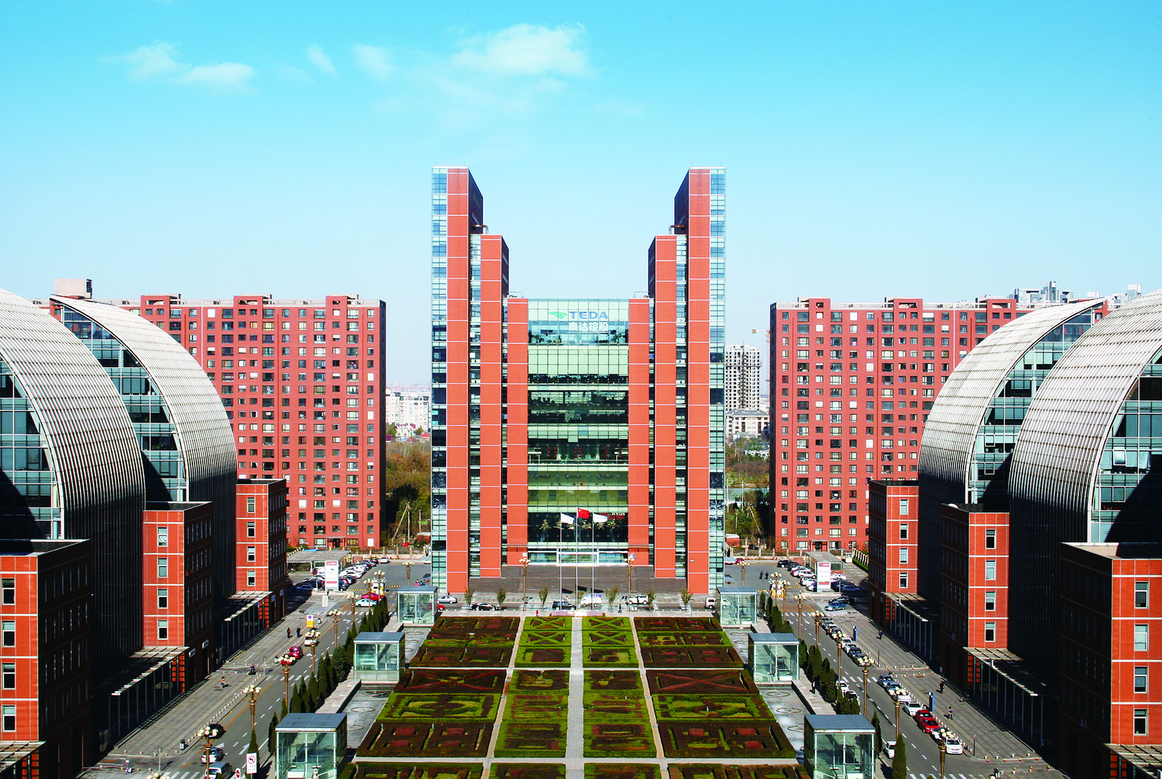 　　圖：泰達控股總部——泰達金融廣場。