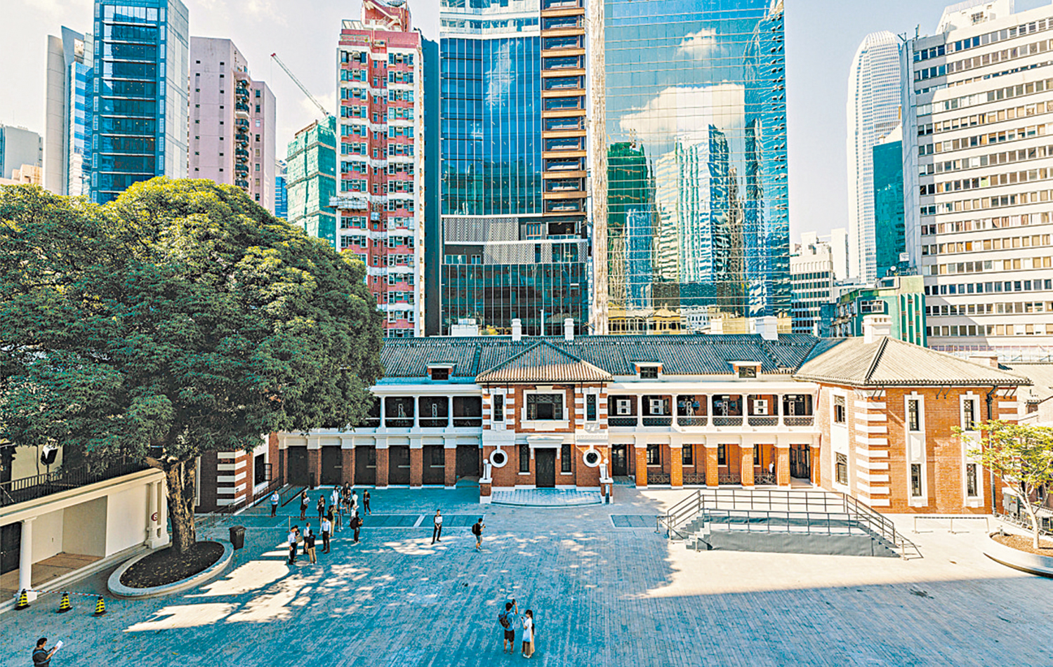 　　圖：大館位於中環荷李活道。\圖源：Mike Pickles