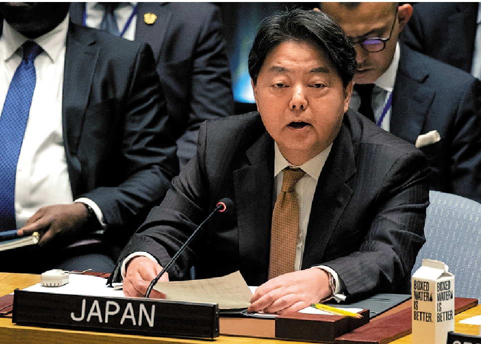 　　圖：日本外相林芳正計劃缺席G20外長會議。\法新社