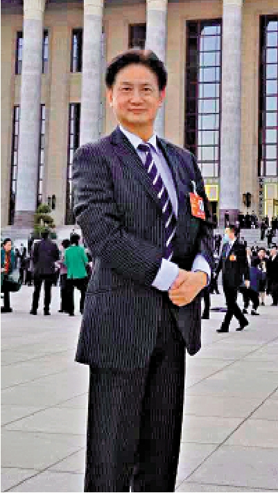 　　圖：吳宏偉表示，將向全國政協十四屆一次會議提交提案，建議積極打造小學、中學、大學全過程國際化培養體系。