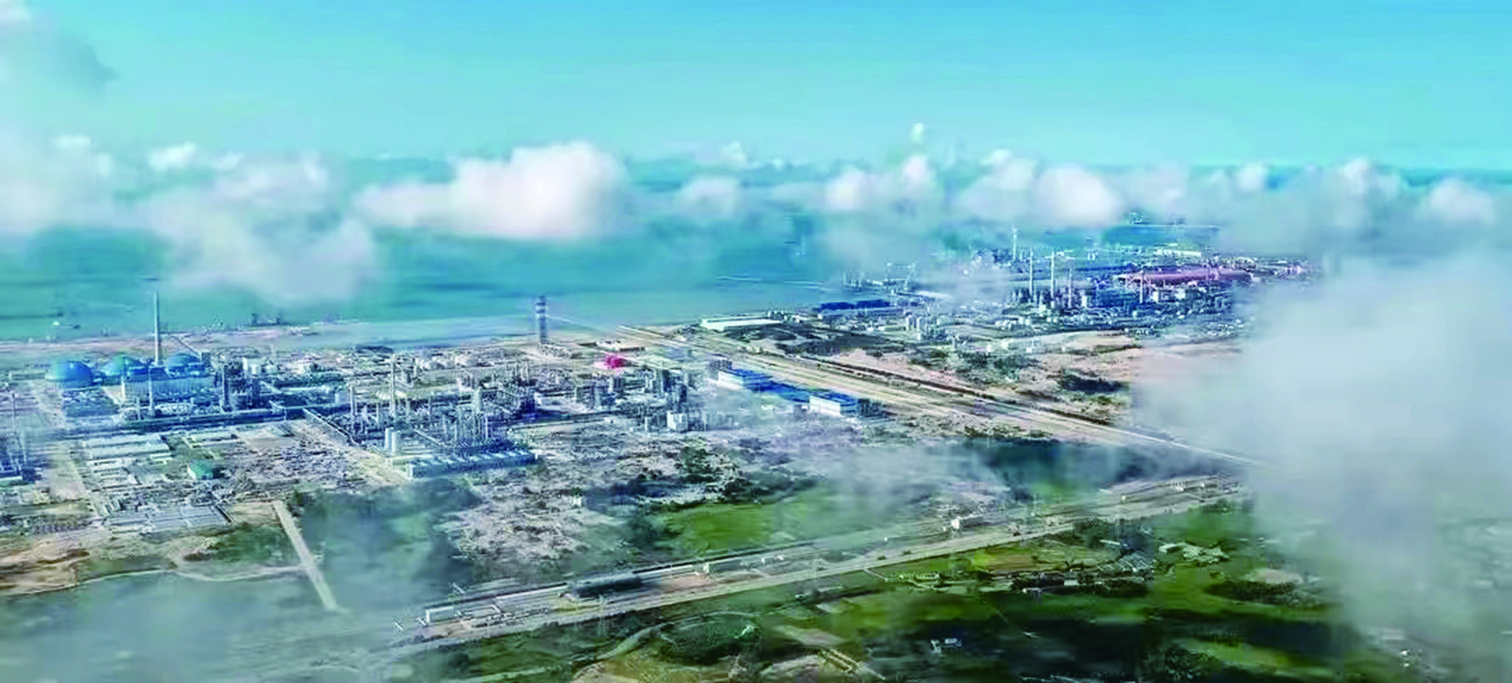 　　圖：東海島產業群。