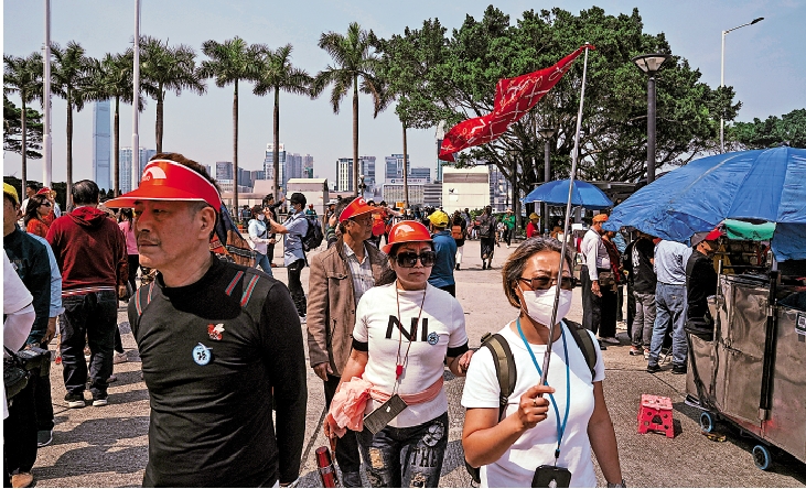 　　圖：近期訪港旅客數字復甦速度理想，當中內地旅客量已恢復到疫情前的45%。