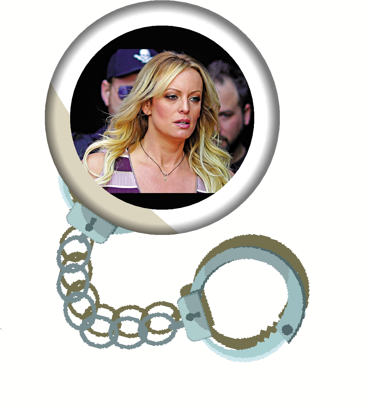 　　圖：與特朗普有染的色情女星「風暴丹尼」。\美聯社