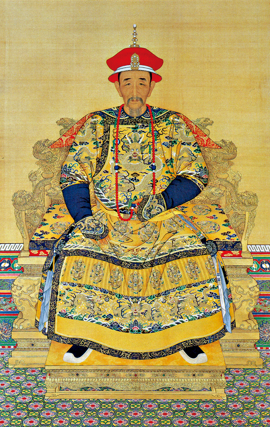 　　圖：康熙在位時接近62年，是中國歷史上在位時間最長的皇帝。