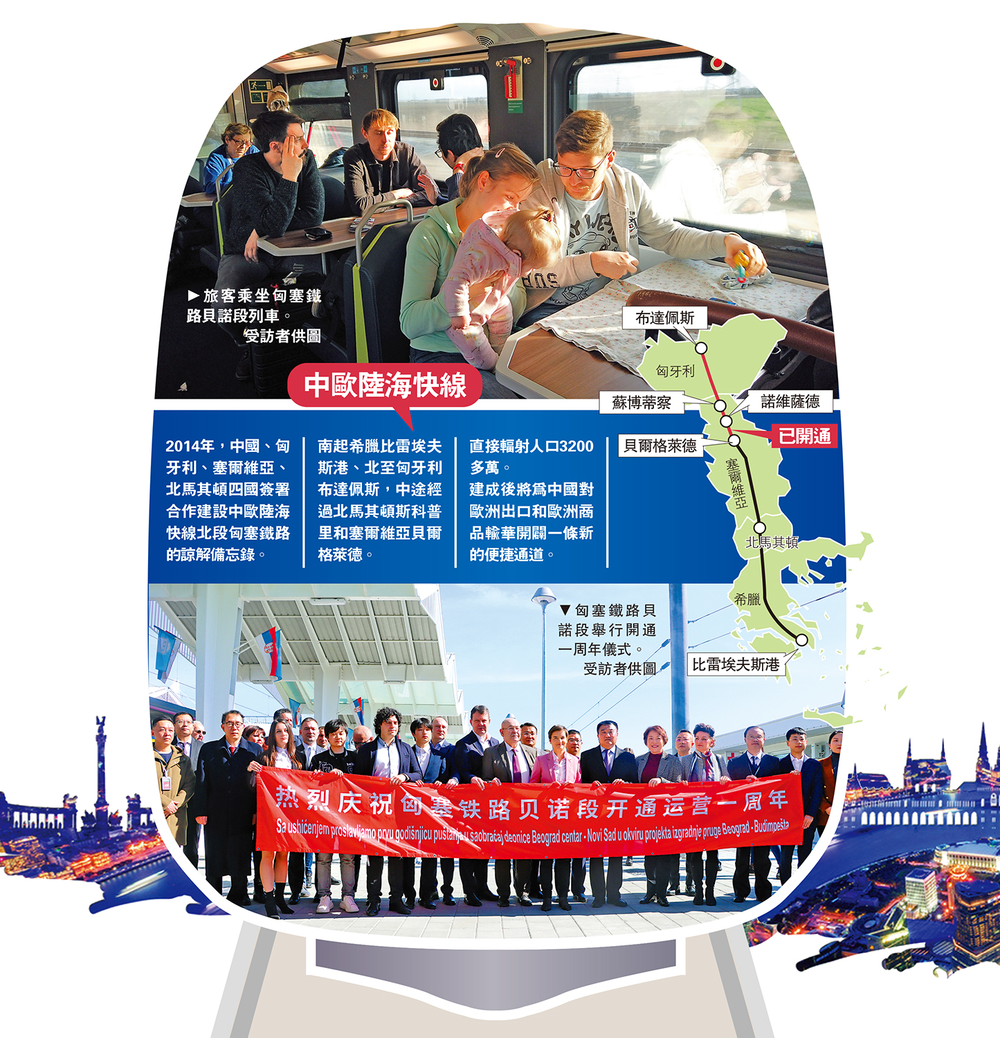 　　圖：中歐陸海快線