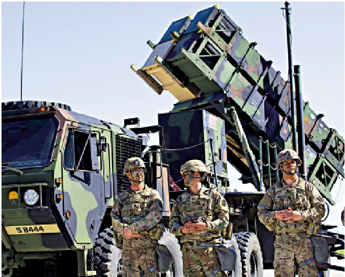 　　圖：烏克蘭19日證實已收到首套「愛國者」系統。\資料圖片