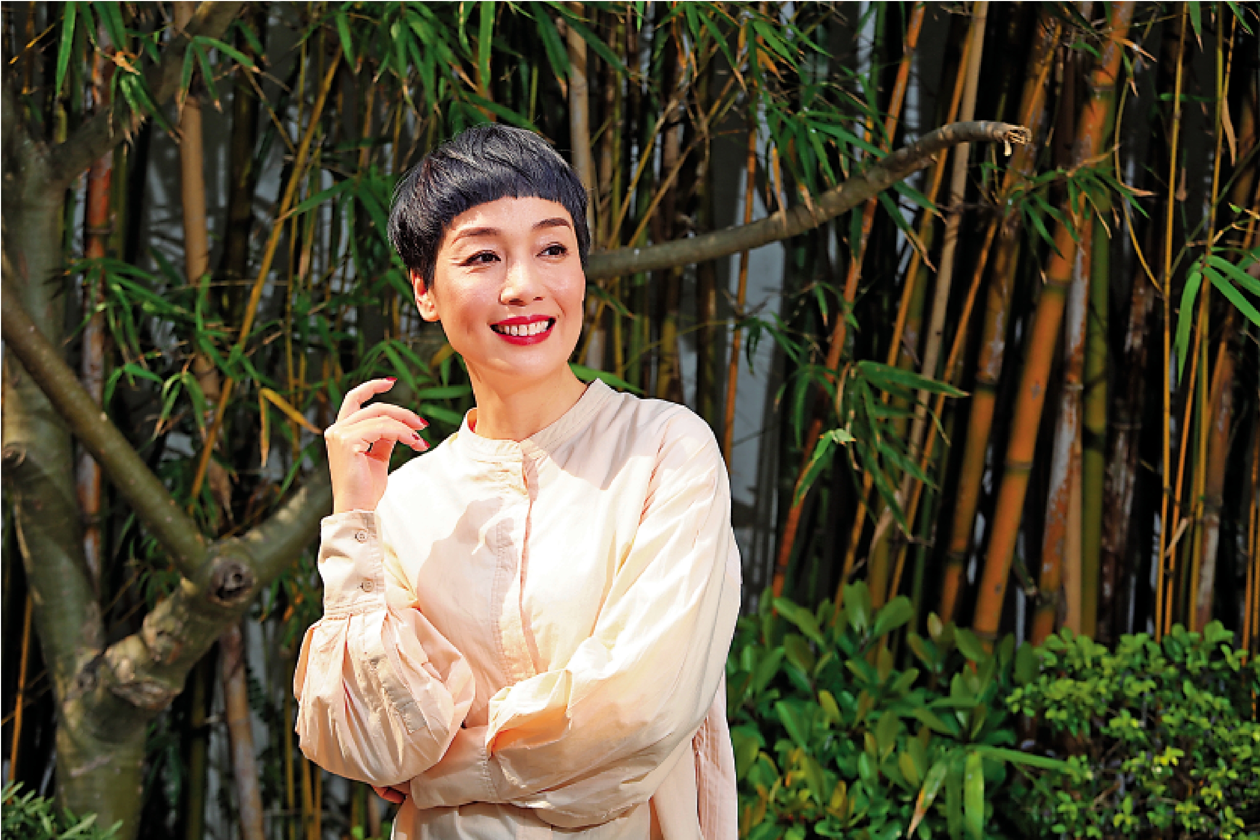 　　圖：江美儀對角色沒有設限，希望有機會演悍匪。