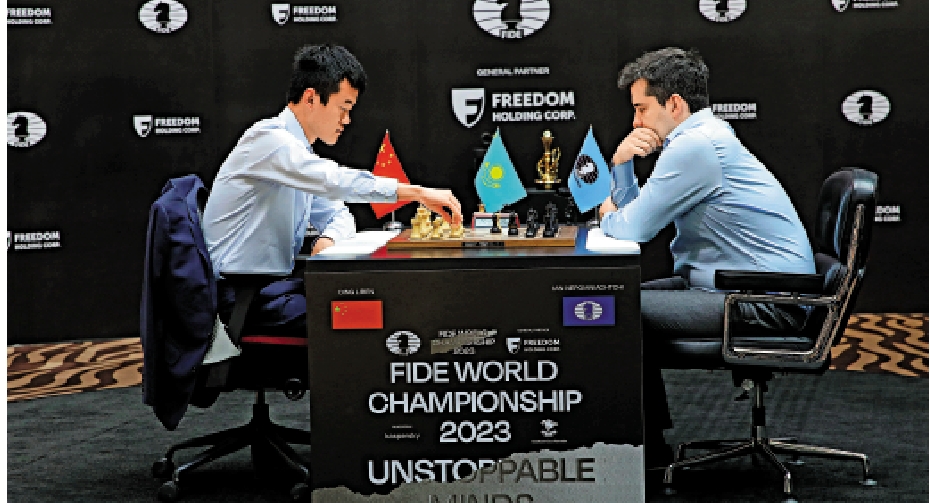 丁立人加冕 國際象棋世界棋王 - 大公報