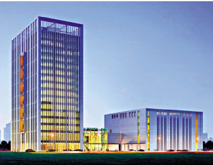 　　圖：國家超級計算深圳中心二期模擬圖。/大公報記者郭若溪攝