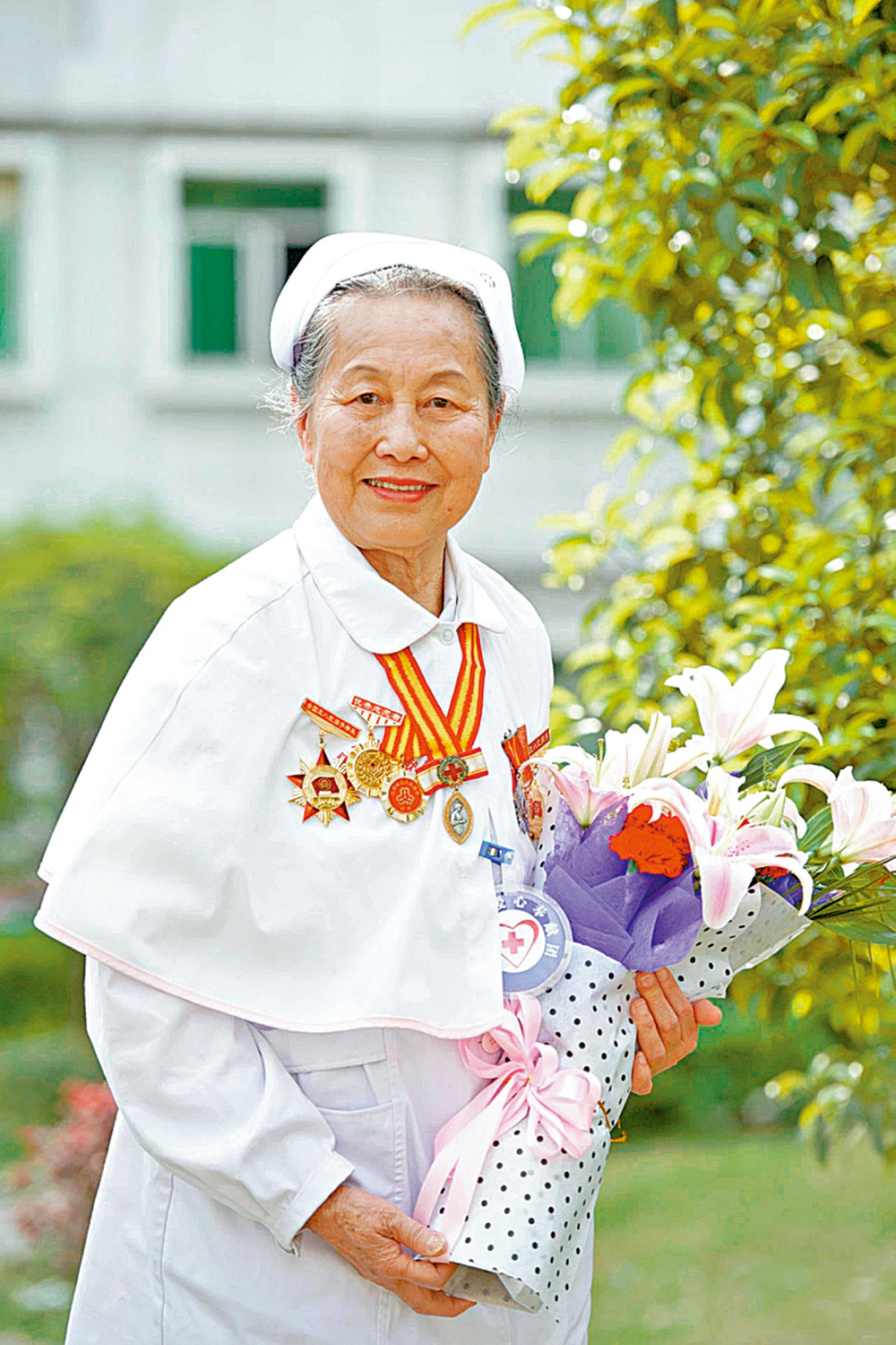 　　圖：第39屆南丁格爾獎章獲得者章金媛榮獲2023年「國際成就獎」。