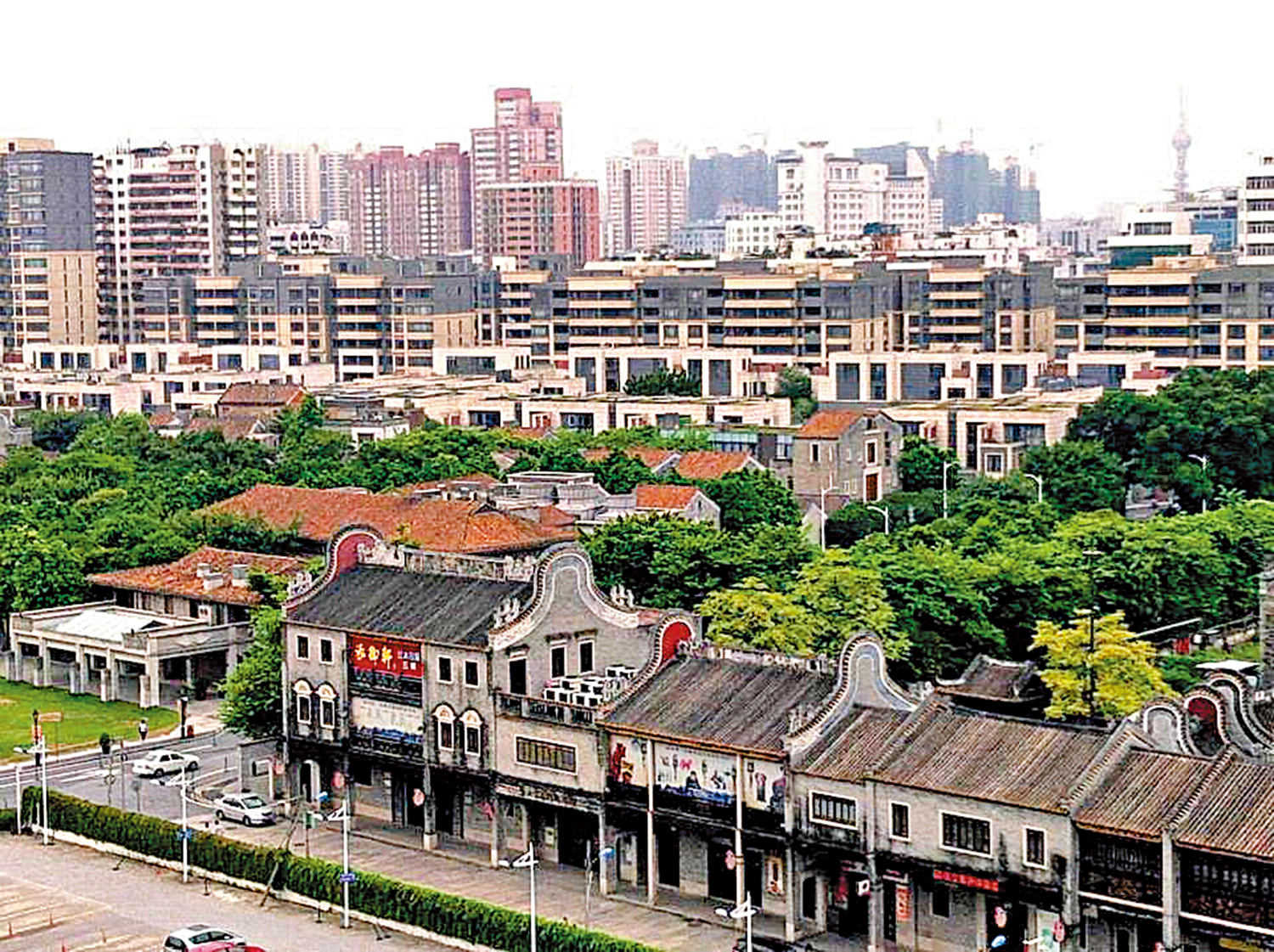 　　圖：嶺南天地有不少「鑊耳屋」。