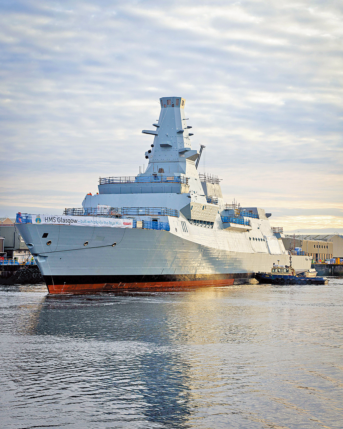 　　圖：英國26型護衛艦「格拉斯哥」號。\網絡圖片