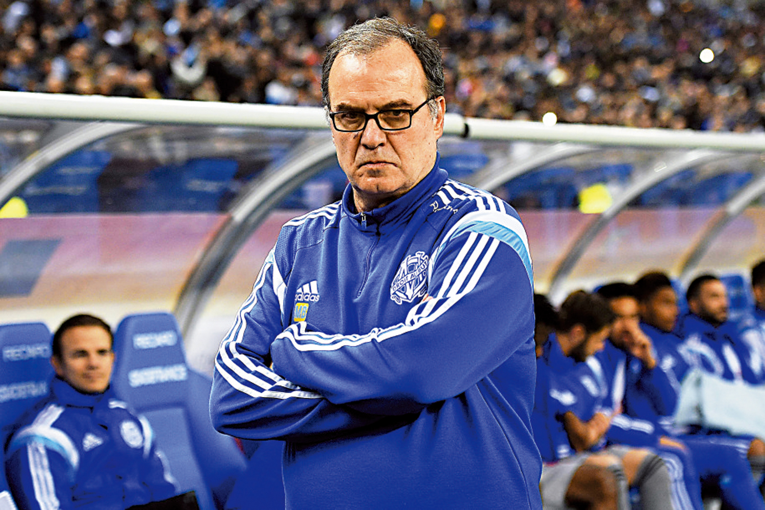 　　圖：比爾沙正式執教烏拉圭隊。\資料圖片