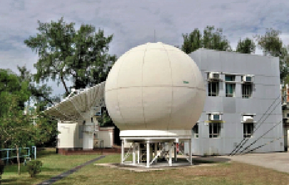 　　圖：香港天文台在京士柏的高空觀測站。