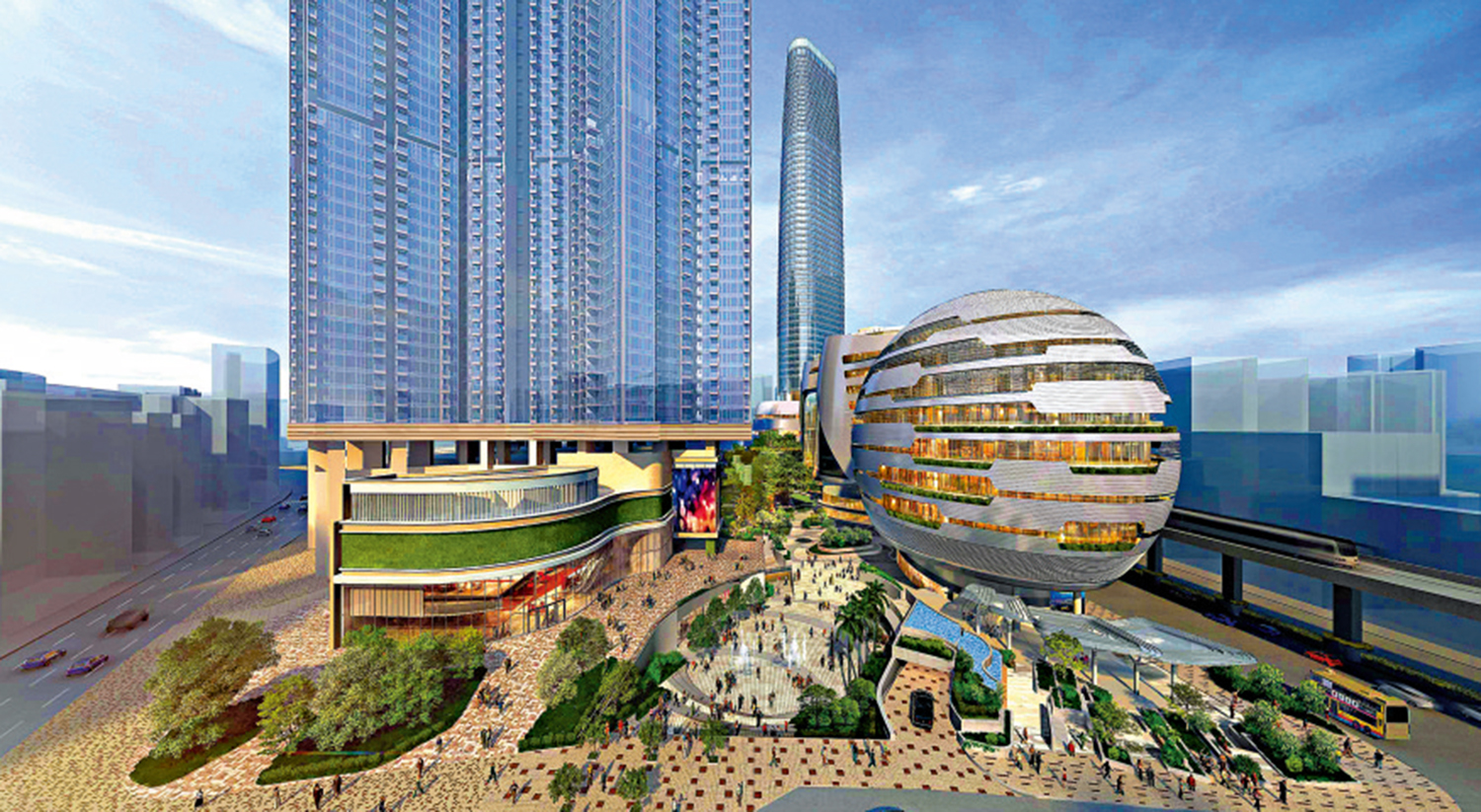 　　圖：觀塘重建項目將會重新規劃，提出加入住宅用途，引入「垂直城市」概念。