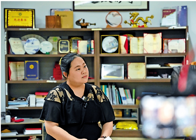 　　圖：吳淑寧對大陸特別是大灣區的發展充滿讚許，也信心滿滿。\中新社