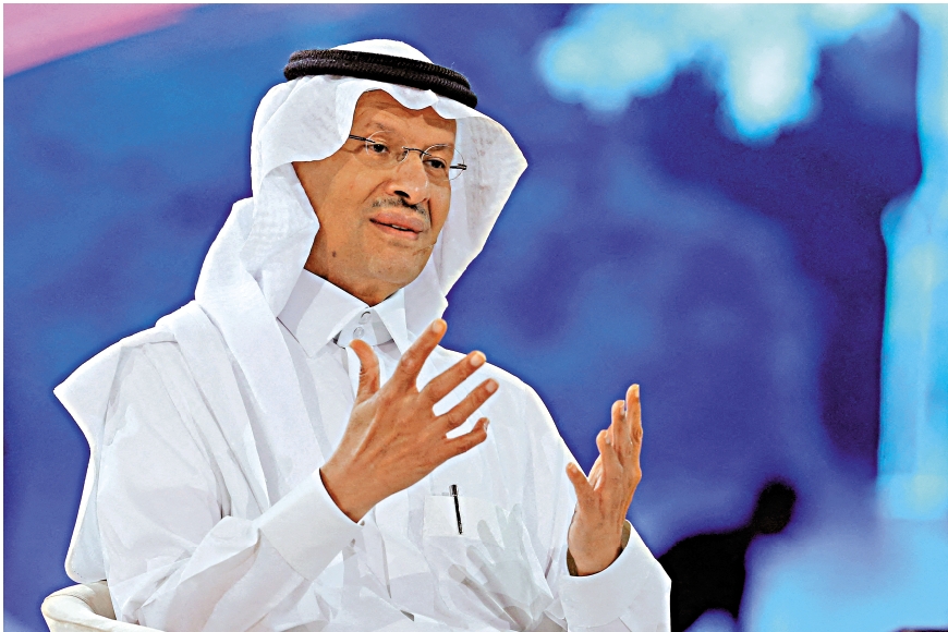 　　圖：消息人士指，沙特能源大臣要求禁止西方媒體參會。\路透社