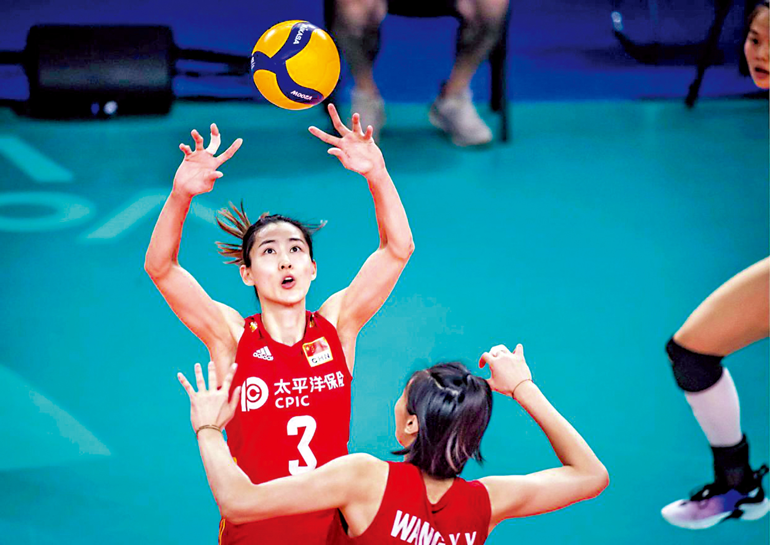 　　圖：刁琳宇（左）需要提升基本技術的穩定性。\網絡圖片