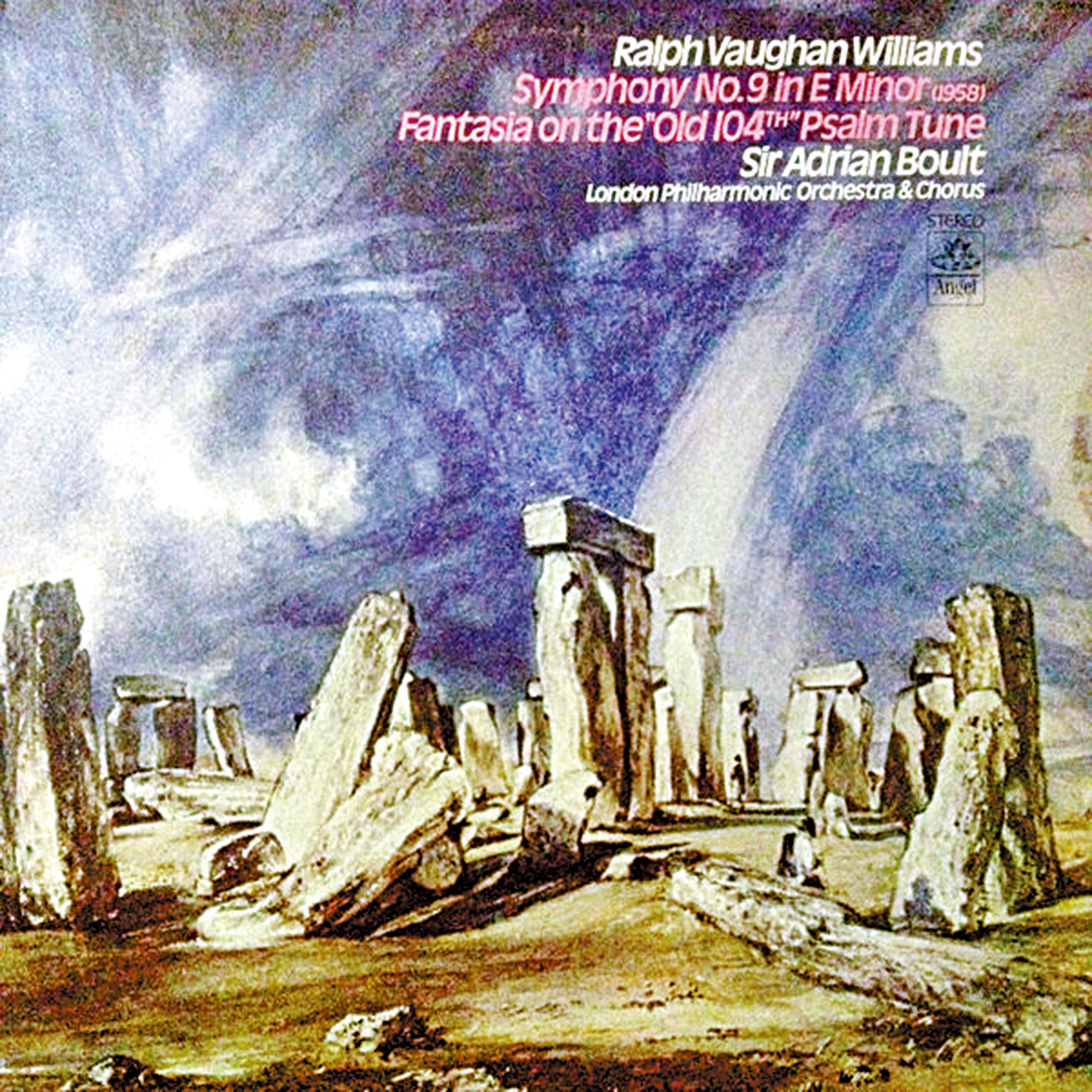 　　圖：「碟中畫」《第九交響曲》&《為104號讚美詩而寫的幻想曲》／《巨石陣》