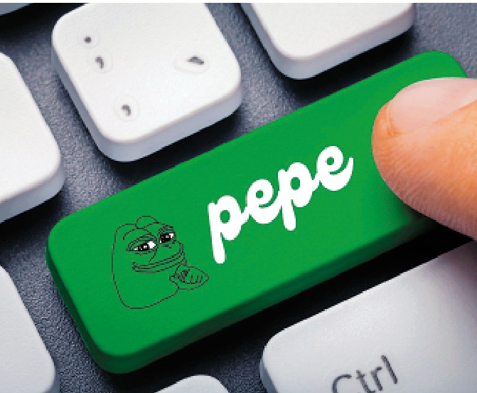 　　圖：PEPE幣的官網強調，此幣沒有實用，只供娛樂用途。
