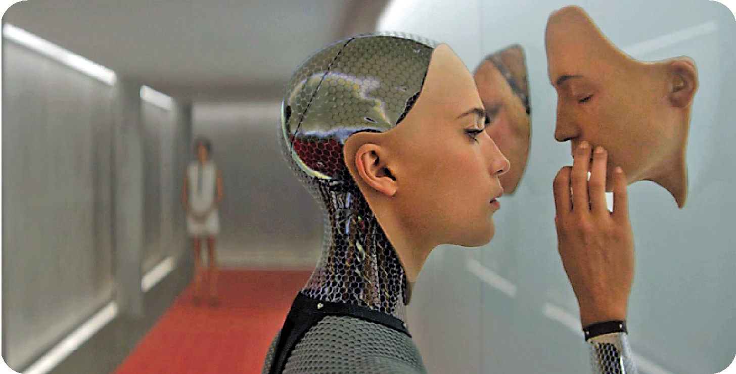 　　圖：二○一四年電影《機械姬》（Ex Machina）劇照。