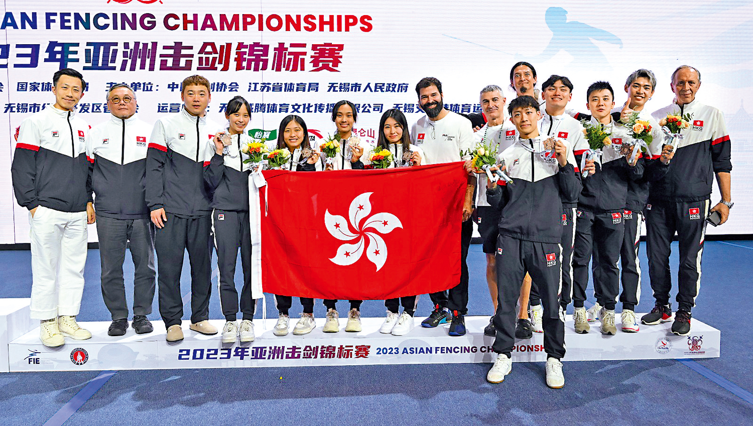 　　圖：中國香港劍擊隊繼續在亞錦賽取得佳績。\網絡圖片