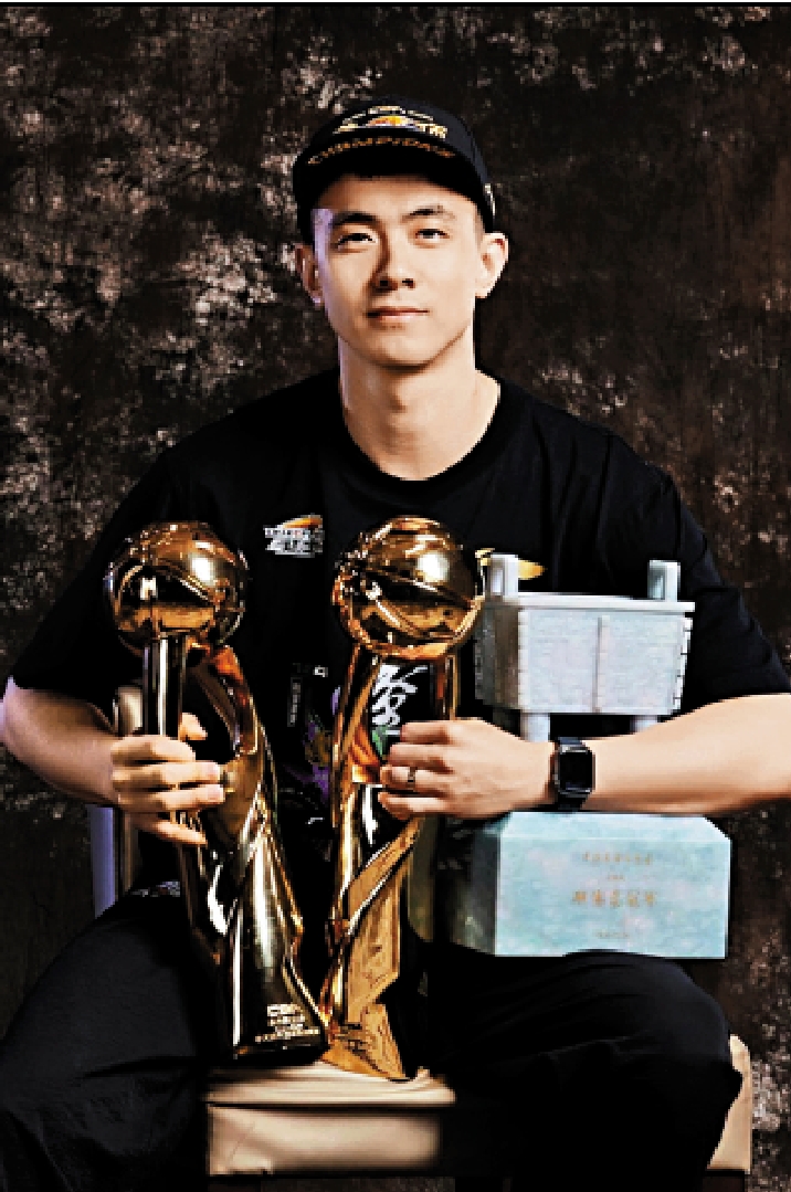 　　圖：趙繼偉本季除助遼寧男籃3奪CBA總冠軍外，個人亦蟬聯總決賽最有價值球員。